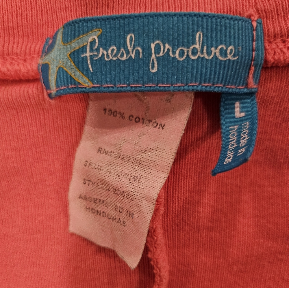 Fresh Produce Pink V-Neck Short Sleeve Maxi Dress Large - Picture 5 of 7